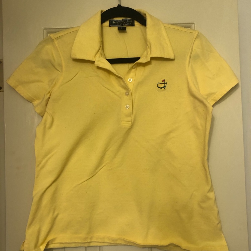 Pastel Yellow Masters polo